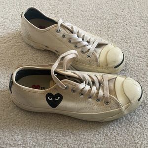 Converse Jack Purcell Comme des Garcons play sneakers (rare)